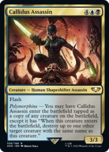 Callidus Assassin (surge foil)