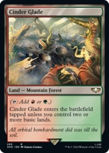 Cinder Glade (surge foil)