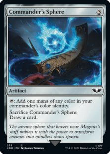 Commander's Sphere (#235) (surge foil)