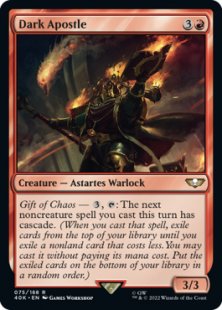 Dark Apostle (surge foil)