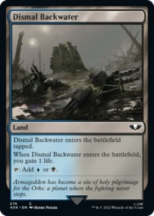 Dismal Backwater (surge foil)