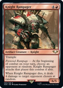 Knight Rampager (surge foil)