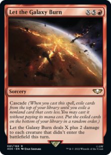 Let the Galaxy Burn (surge foil)