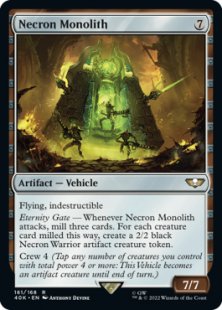 Necron Monolith (surge foil)