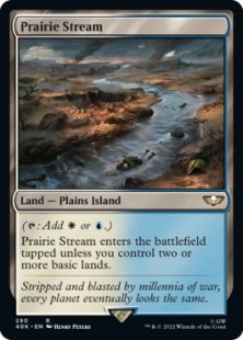 Prairie Stream (surge foil)