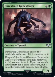 Purestrain Genestealer (surge foil)