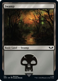 Swamp (#312) (surge foil)