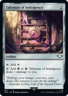 Talisman of Indulgence (surge foil)