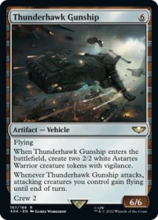 Thunderhawk Gunship (surge foil)