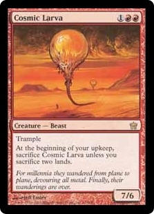 Cosmic Larva (foil)