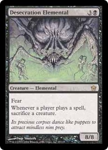 Desecration Elemental (foil)