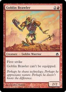 Goblin Brawler (foil)