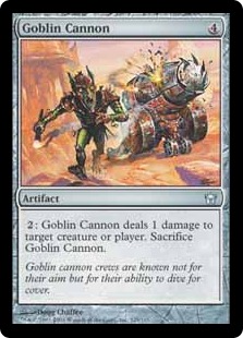 Goblin Cannon (foil)