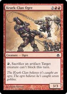 Krark-Clan Ogre (foil)