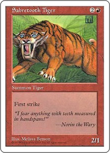 Sabretooth Tiger