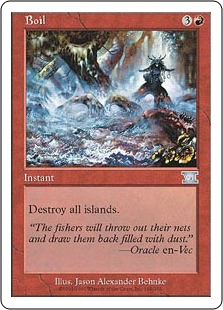 MTG 第7版　沸騰/Boil 英語版　foil Boil - 8th Edition | Bazaar of Magic