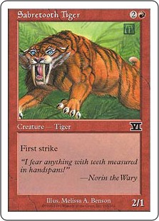 Sabretooth Tiger