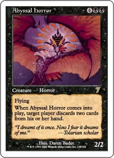 Abyssal Horror (foil)
