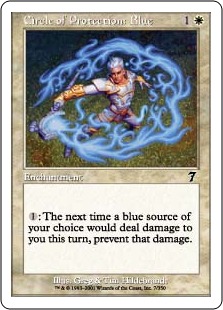 Circle of Protection: Blue (foil)