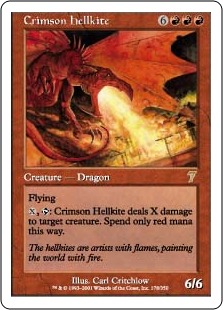 Crimson Hellkite (foil)