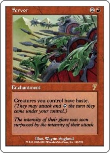 Fervor (foil) - 7th Edition | Bazaar of Magic