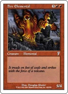 Fire Elemental (foil)