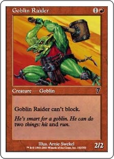 Goblin Raider (foil)