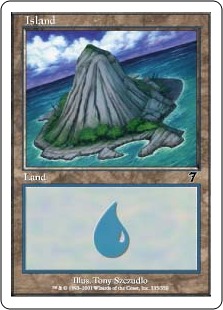 Island (4) (foil)