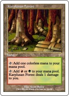 Karplusan Forest (foil)