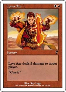 Lava Axe (foil)