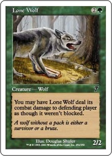 Lone Wolf (foil)