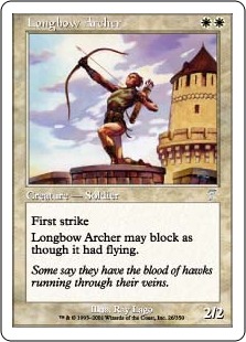 Longbow Archer (foil)