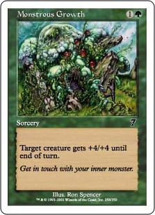 Monstrous Growth (foil)