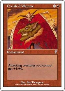 Orcish Oriflamme (foil)