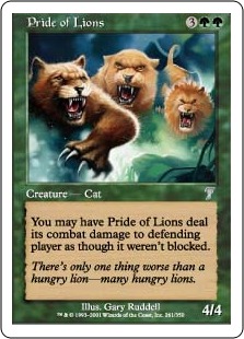 Pride of Lions (foil)