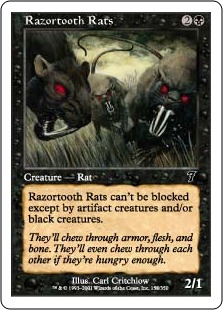 Razortooth Rats (foil)