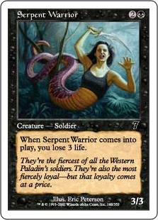 Serpent Warrior (foil)