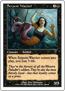Serpent Warrior (foil)