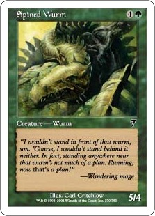 Spined Wurm (foil)