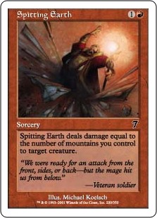 Spitting Earth (foil)