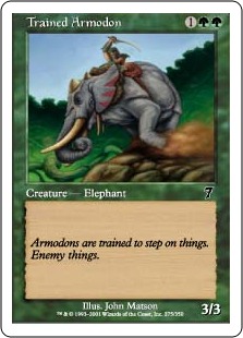 Trained Armodon (foil)