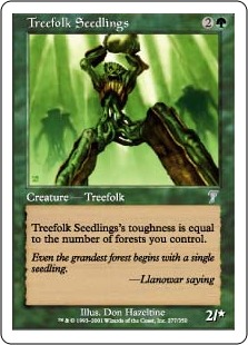 Treefolk Seedlings (foil)