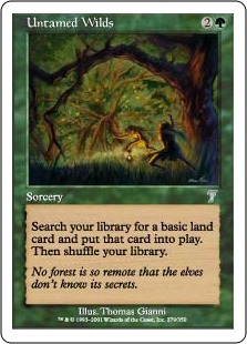 Untamed Wilds (foil)