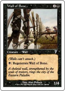 Wall of Bone (foil)