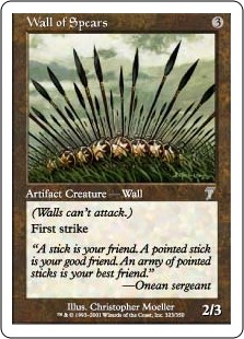 Wall of Spears (foil)