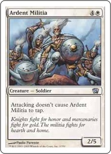 Ardent Militia (foil)