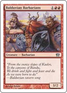 Balduvian Barbarians (foil)