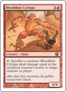 Bloodshot Cyclops (foil)