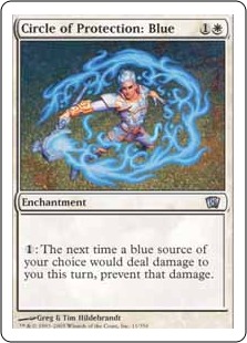 Circle of Protection: Blue (foil)