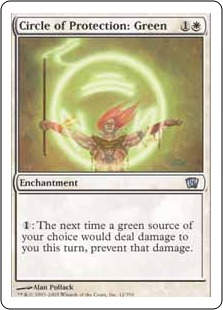 Circle of Protection: Green (foil)